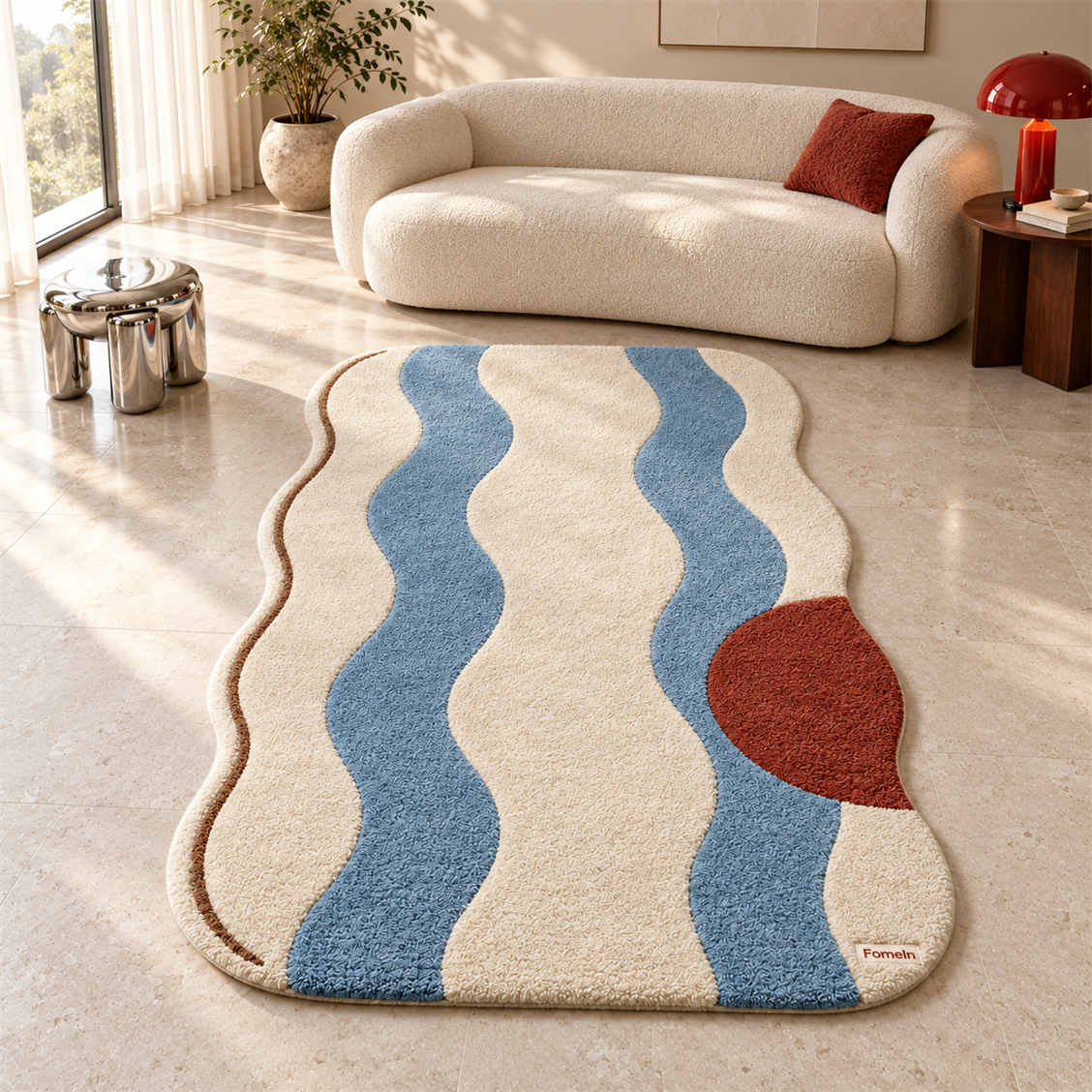Fomeln Wave Line Rug