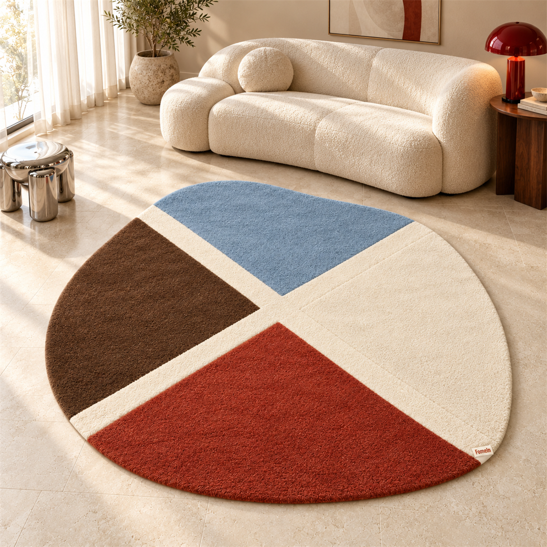 Fomeln Crossroads Round Rug